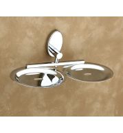 Royal Double Soap Dish Stainless Steel Bathroom Commercial Hotel Spa Wall Mount Heavy-Duty Anti-Rust Waterproof Easy Clean Professional Grade Durable Dual Compartments Rustproof Hygienic Regal Design Space Saving Luxury Finish Secure Mounting Elegant Soph